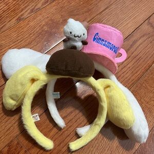 Plush Headband with Yellow Ears